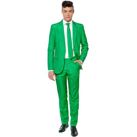 Suitmeister Solid Green- Kostuum - Maat - L