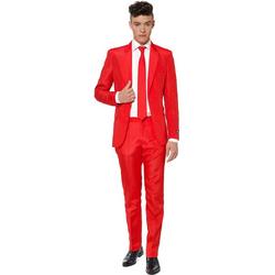 Suitmeister Solid Red- Kostuum - Maat - XL