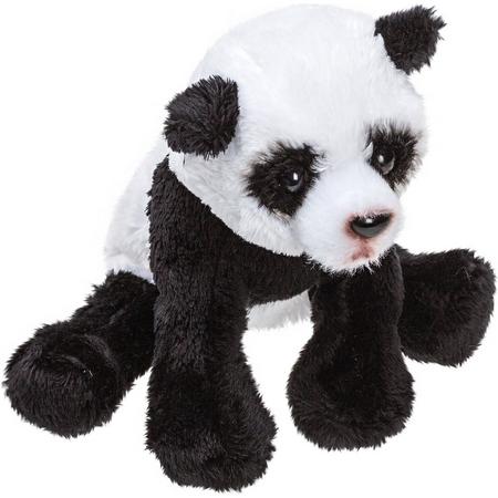 Pluche Panda knuffeldier van 13 cm - Speelgoed dieren knuffels cadeau voor kinderen
