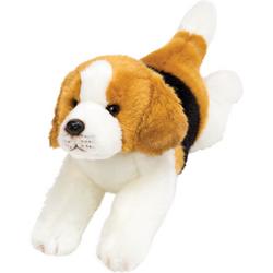 Pluche knuffel dieren Beagle hond 30 cm - Speelgoed knuffelbeesten - Honden soorten