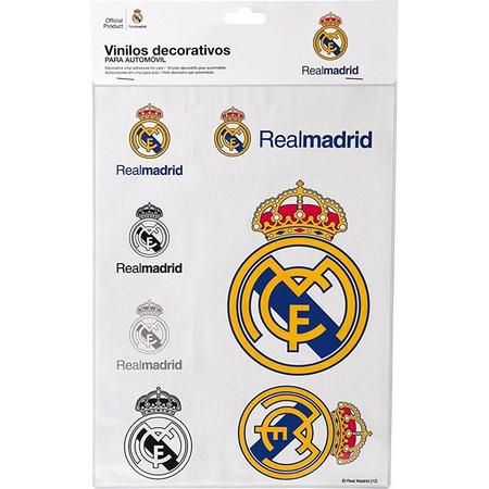 Sumex Stickerset Real Madrid Wit 15-delig