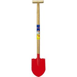 Summerplay Speelgoed schep - voor kinderen - punt - metaal - rood - 60 cm