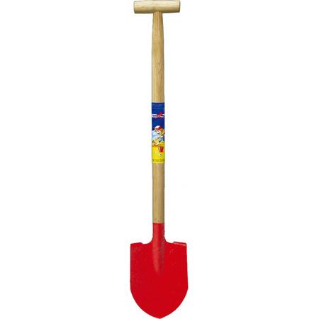 Summerplay Speelgoed schep - voor kinderen - punt - metaal - rood - 60 cm