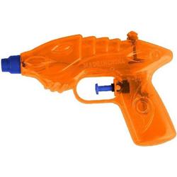 1x  /waterpistolen oranje 16,5 cm