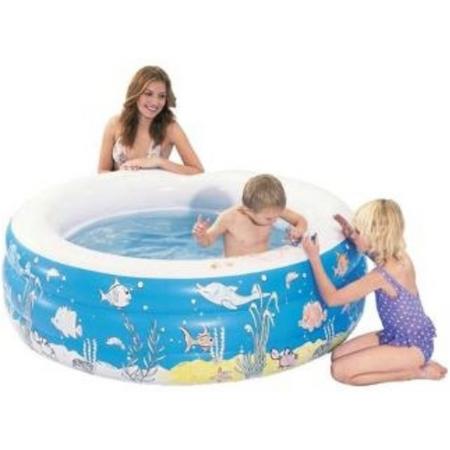 Luxe Summertime Doodle Zwembad - inkleuren met krijtjes - kinderbad - kinder - speelbad
