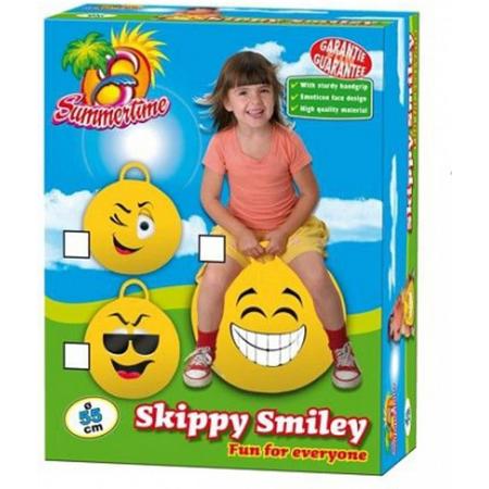 Smiley skippybal grote lach