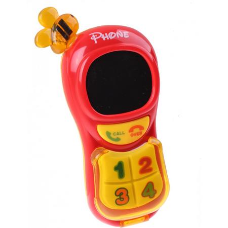 Sunlike Phone Intelligent Baby Telefoon Rood