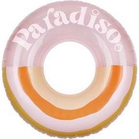 Sunnylife - Zwemband Paradiso - opblaasbaar - 110 x 110 x 35cm - max 100kg. - Multi color