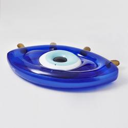 Sunnylife Pool Floats Luxe Luchtbed Drijvend Greek Eye Blue