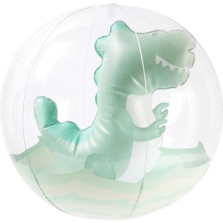 Sunnylife Strandbal Inflatable Games Dino 32 Cm Groen