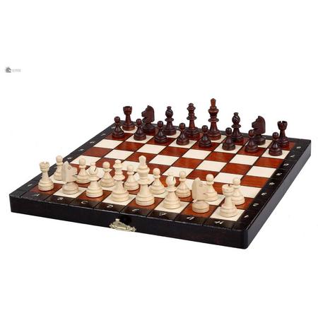 Magnetisch schaakspel  schaakbord met schaakstukken  28x28cm.