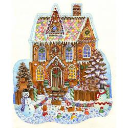 Legpuzzel - Contourpuzzel - 1000 stukjes - Gingerbread House- SunsOut
