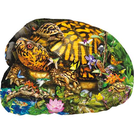 Legpuzzel - Contourpuzzel - 1000 stukjes -Tortoise Crossing - SunsOut Puzzel