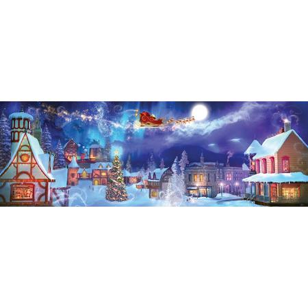 Legpuzzel - Panorama - 500 XXL stukjes - Kerstmis - Christmas Ride - Sunsout