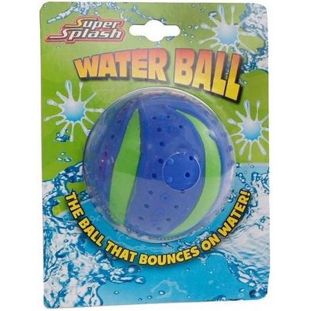 Super Splash Waterbal Junior 8 Cm Blauw
