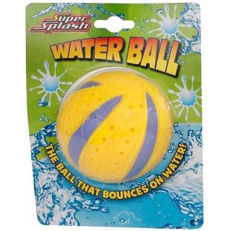 Super Splash Waterbal Junior 8 Cm Geel