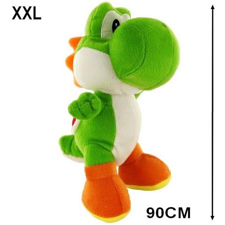 Yoshi Knuffel 90 cm XXL - Super Mario - Origineel - Nintendo Speelgoed
