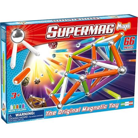 Supermag Maxi Neon 66 stuks