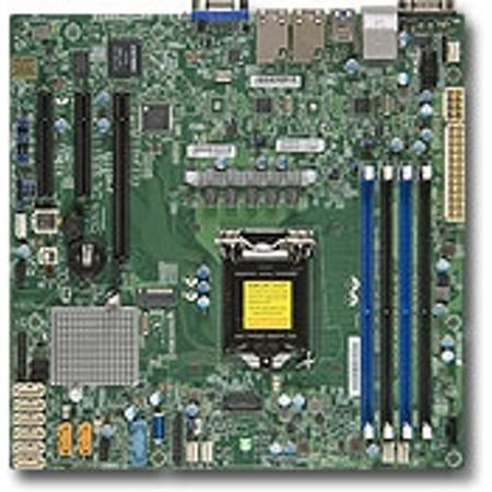 Supermicro X11SSH-F Intel C236 LGA 1151 (Socket H4) microATX server-/werkstationmoederbord