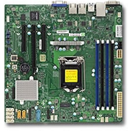 Supermicro X11SSL-F Intel C232 LGA 1151 (Socket H4) microATX server-/werkstationmoederbord