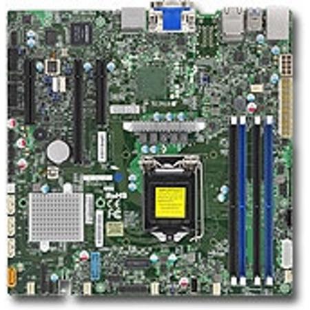 Supermicro X11SSZ-F Intel C236 LGA 1151 (Socket H4) Micro ATX server-/werkstationmoederbord