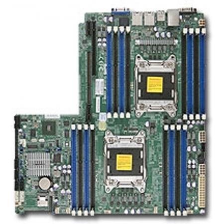 Supermicro X9DRW-IF server-/werkstationmoederbord LGA 2011 (Socket R) Intel® C602