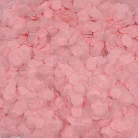 Ronde Confetti Stippen 10 g zakje Roze decoratie