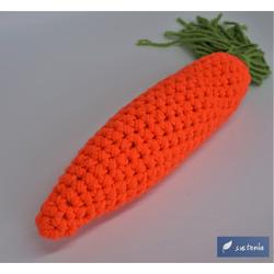 Sustenia - Crochet Groente - Set van 2 - Aubergine & Wortel - 0-12 jaar
