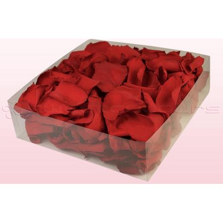 Echte rozenblaadjes - Kleur Rood -  2 liter doos - 100% natuurlijk