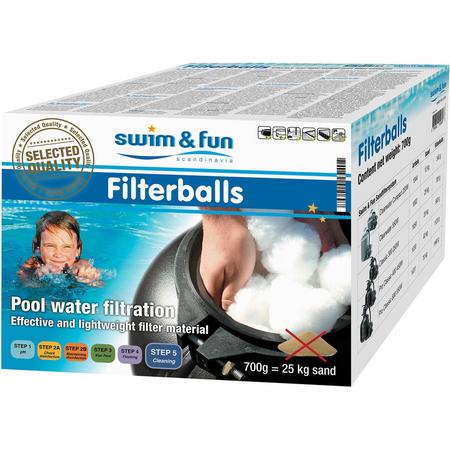 Swim & Fun filterballen