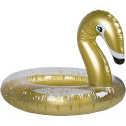 Swim Essentials Kinderzwemband Gouden Zwaan met Glitter