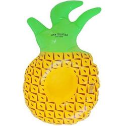 Swim Essentials Opblaasbare Bekerhouder Ananas 17 X 15 X 5 Cm Vinyl Geel, Groen