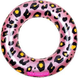   Zwemband - roze - zwart- 90cm panter
