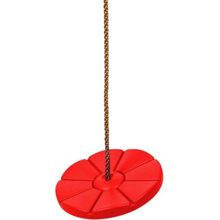 Swing King schommelzitje disc 28cm - rood