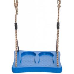 Swing King schommelzitje voetschommel 35cm - blauw