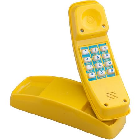Swing King telefoon kunststof geel