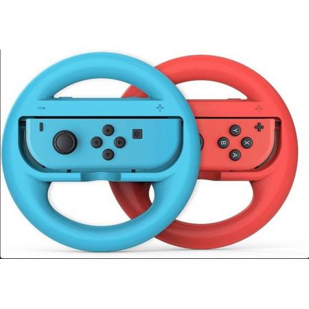 Nintendo Switch Stuur Set Rood/Blauw