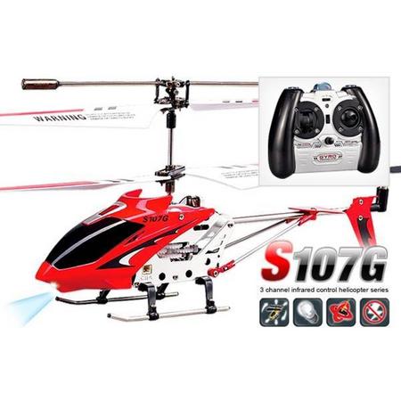 RC Helicopter Syma S107G Rood