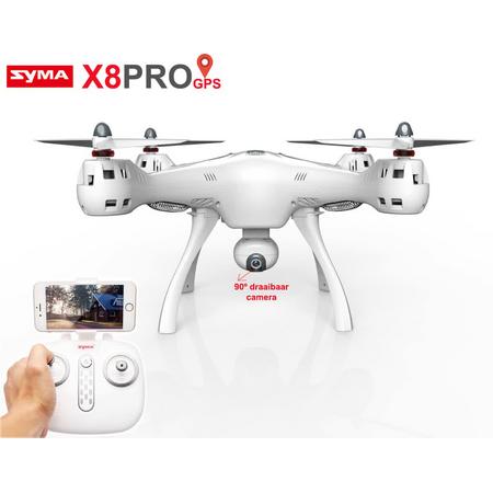 SYMA X8 Pro GPS Brushed FPV live camera drone