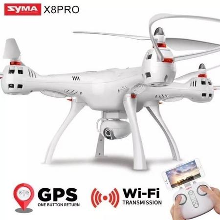 Syma X8 pro GPS Drone - FPV Draaibaar live camera - terugkeer functie Quadcopter (upgrade versie)