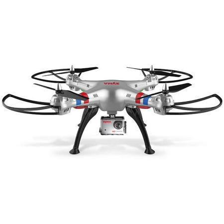 Syma X8G Drone - met 8MP 1080p HD Camera - Video & Foto - LED Licht voor s nachs - 360 flip