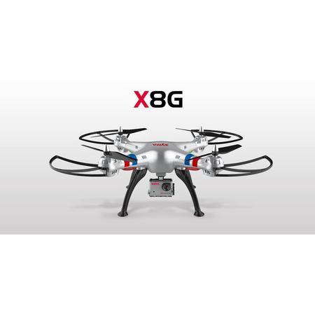 Syma X8G Headless met Camera - Drone - Zilver