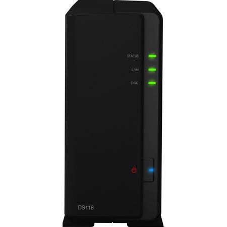 Synology DS118 - NAS -  RED 2TB 1x 2TB