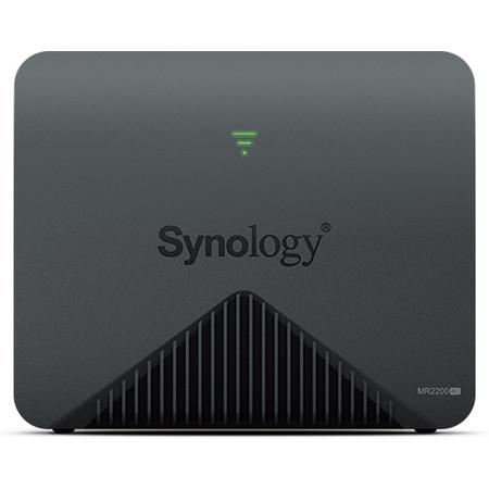 Synology MR2200AC draadloze router Dual-band (2.4 GHz / 5 GHz) Gigabit Ethernet 3G 4G Zwart