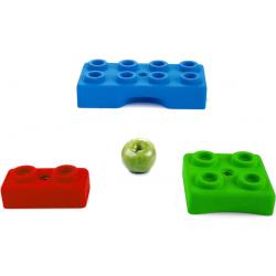 lego klimgrepen – set van 3 – maat m-xl – in diverse kleuren