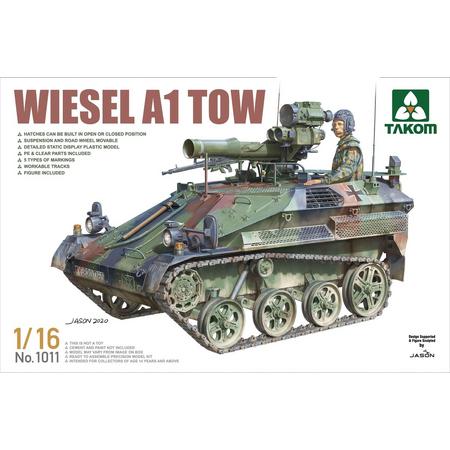 1:16 Takom 1011 Wiesel A1 TOW Tank Plastic kit