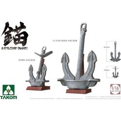 1:16 Takom 1013 Battleship Yamato Anchor Plastic kit