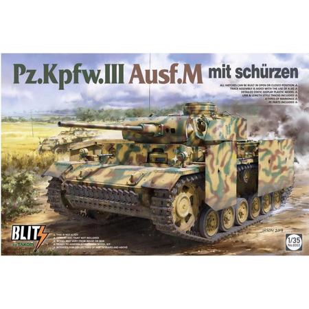 1:35 Pz.Kpfw.III Ausf.M mit schürzen