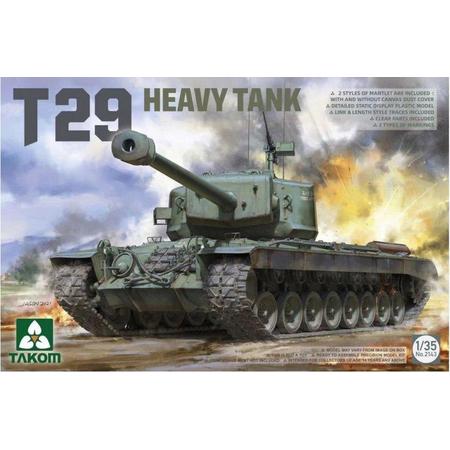 1:35 Takom 2143 U.S. Heavy Tank T29  Plastic kit
