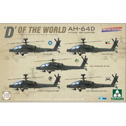 1:35 Takom 2606 D of the World AH-64D Apache Longbow Attack Helicopter - Limited Edition Plastic kit